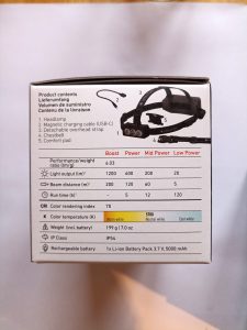 Ledlenser Neo9R Stirnlampe, Seitenansicht 2