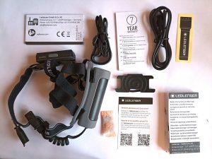 Ledlenser Neo9R Stirnlampe, vollständiger Lieferumfang