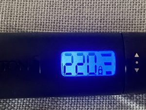 Remington Pro Soft Curl Lockenstab Display bei 220 Grad Celsius gesperrt