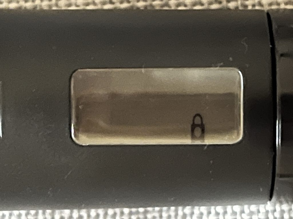 Remington Pro Soft Curl Lockenstab Display im ausgeschalteten Zustand