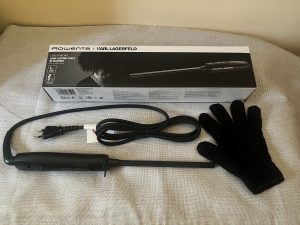Rowenta Karl Lagerfeld Lockenstab Verpackung mit Zubehör