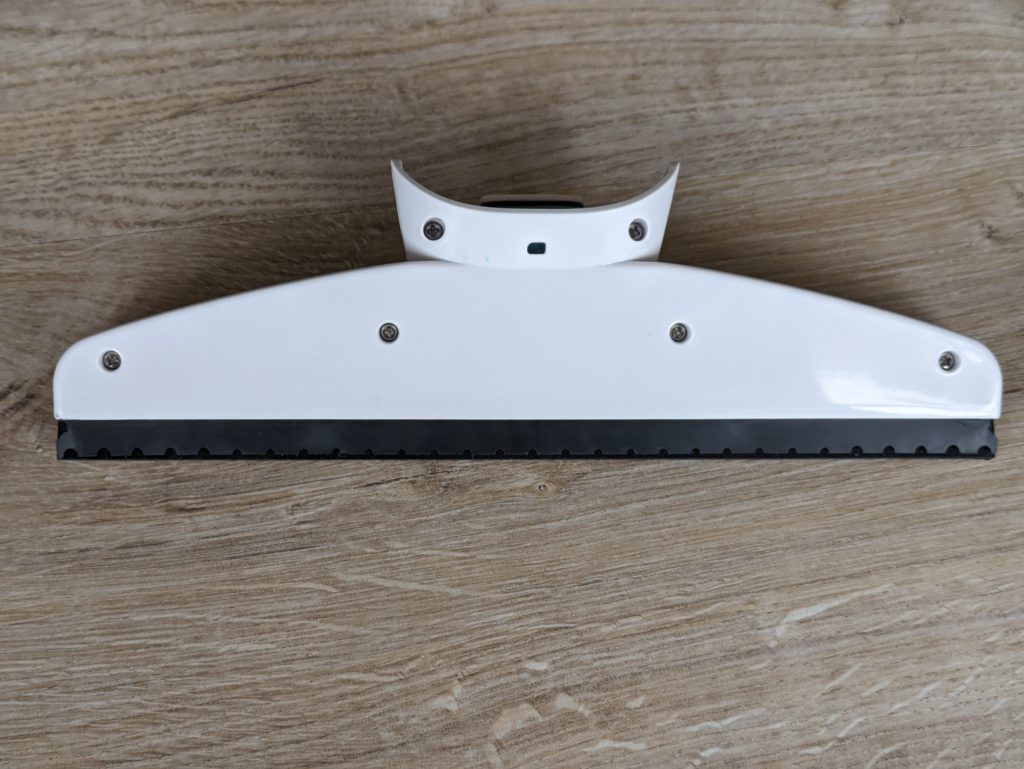 Saugdüse des Leifheit Aquanta Click Fenstersaugers von hinten