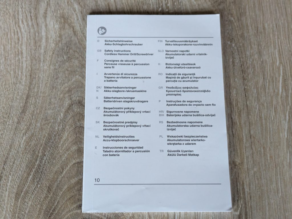 Sicherheitshinweise des Einhell TP-CD 1850 Li-i BL Akkuschraubers