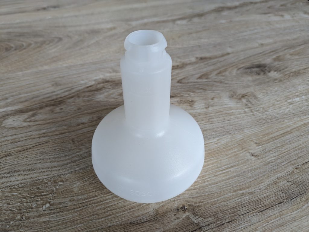 Sprühflasche des Bosch Home and Garden GlassVAC Fenstersaugers