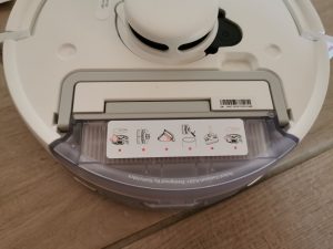 SwitchBot Minisaugroboter K10+ Staubbehälter