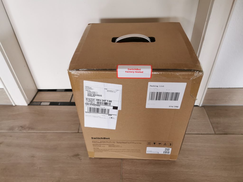 SwitchBot Minisaugroboter K10+ Umverpackt