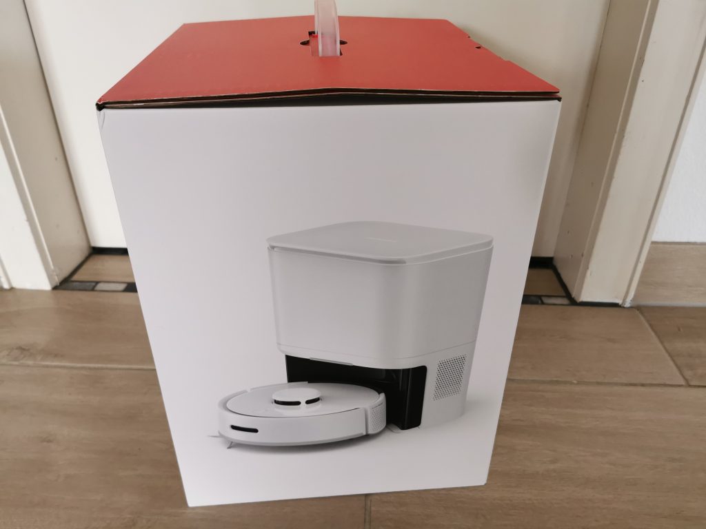 SwitchBot Minisaugroboter K10+ Verpackung Seite