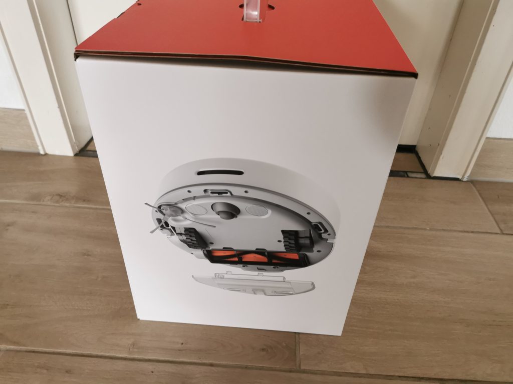 SwitchBot Minisaugroboter K10+ Verpackung Seite 2