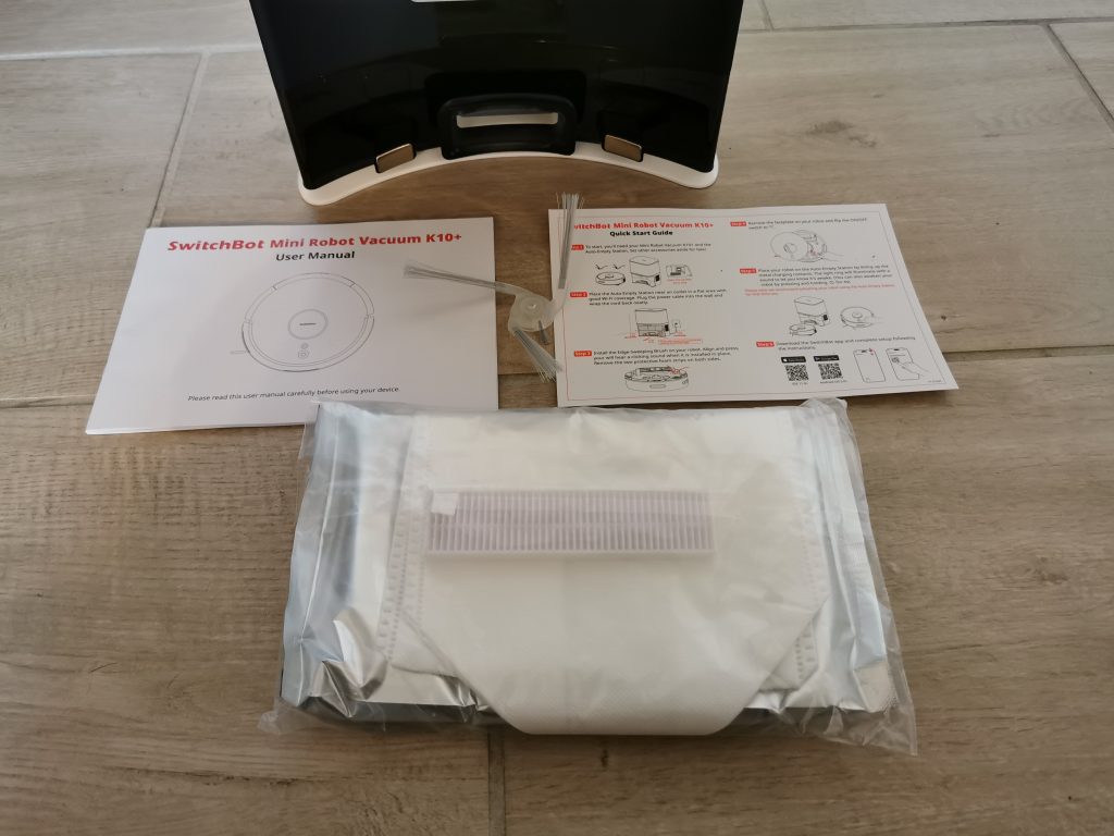 SwitchBot Minisaugroboter K10+ Zubehör