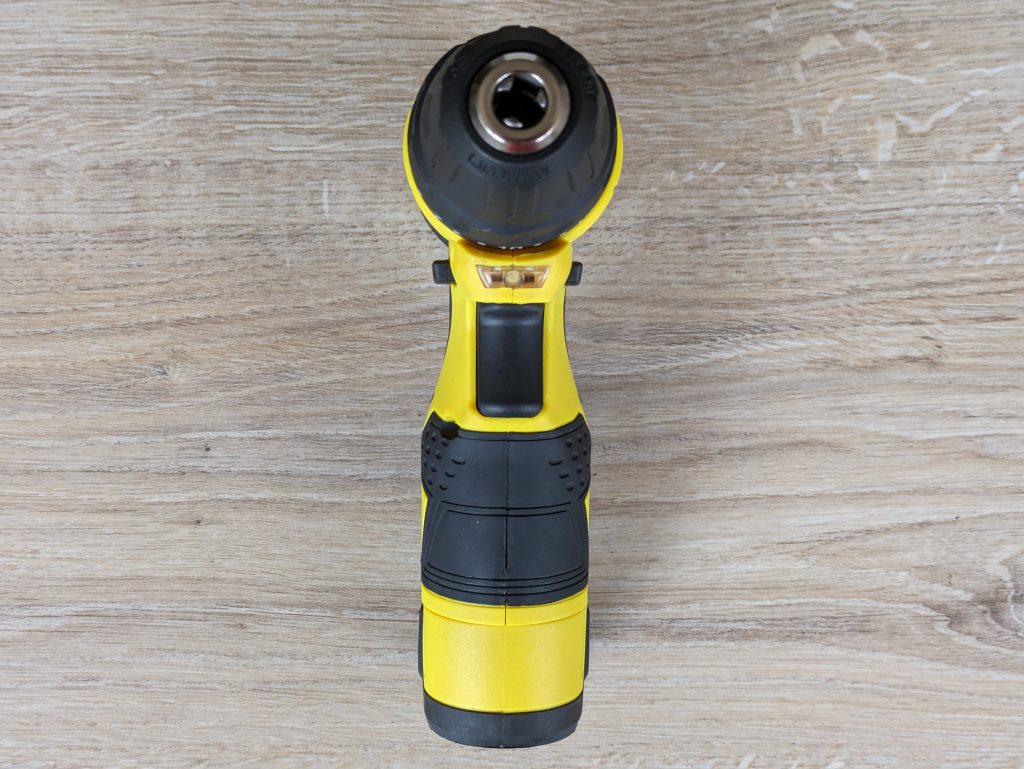 TROTEC PSCS 11-12V Akkuschrauber in der frontalen Ansicht