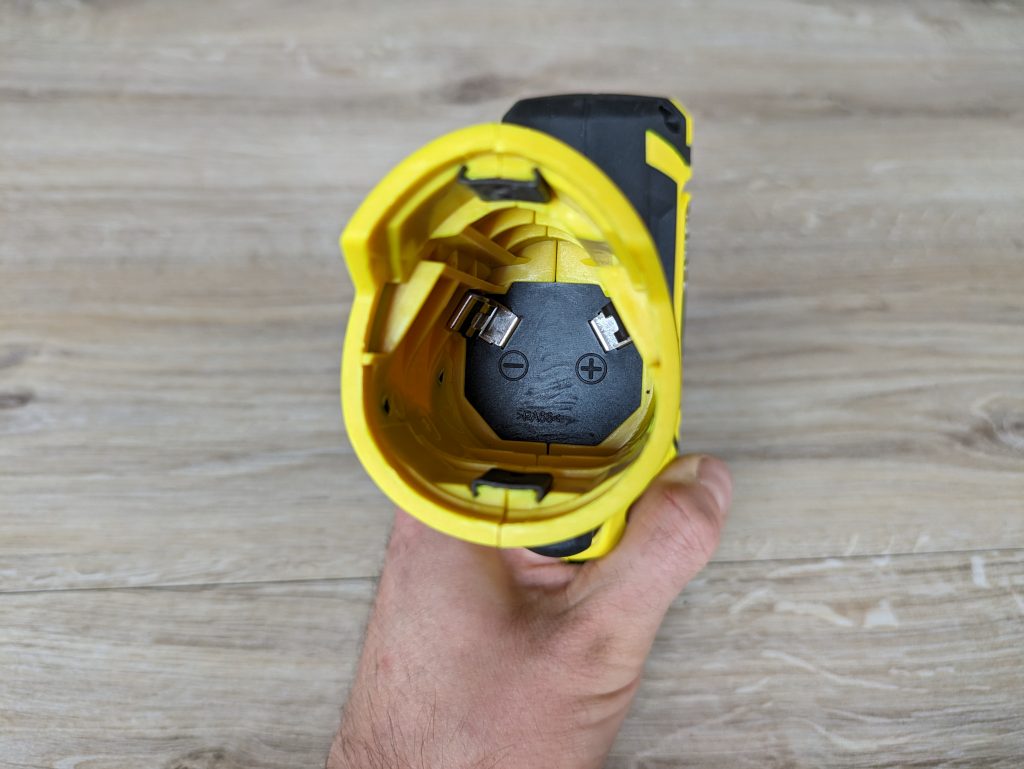 TROTEC PSCS 11-12V Akkuschrauber von unten ohne Akku