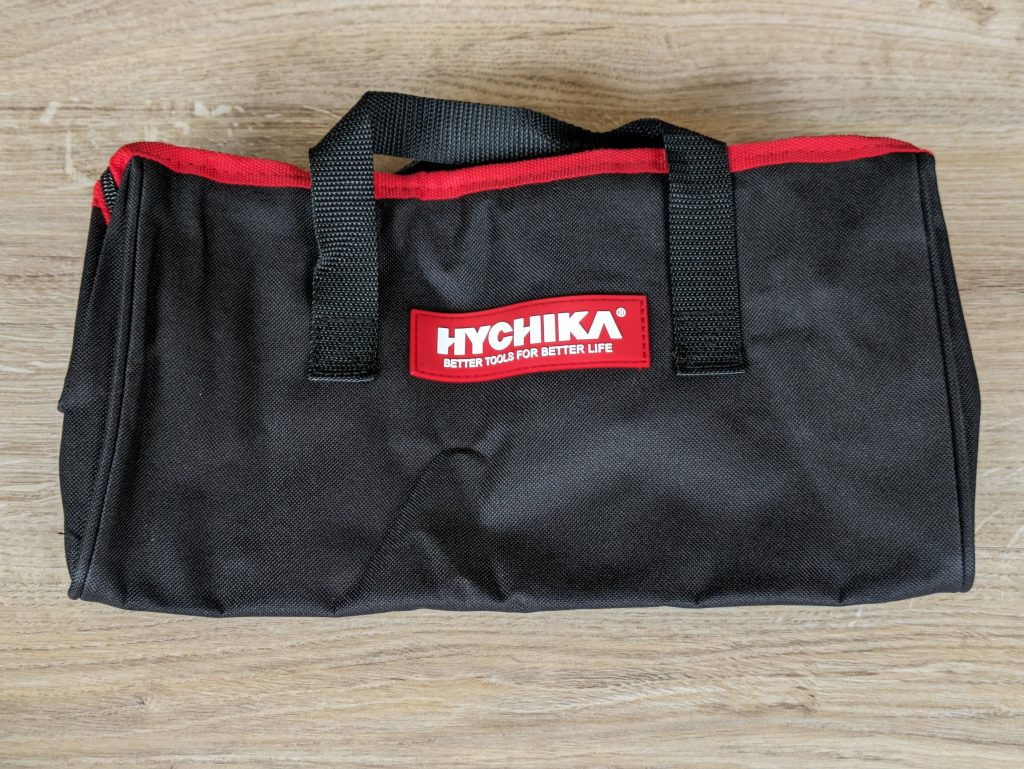 Transporttasche des HYCHIKA 12V Akkuschraubers