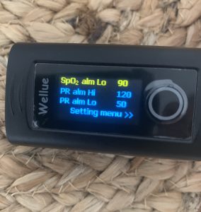 ViATOM OXYSMART PC 60 FW Pulsoximeter Menü 1
