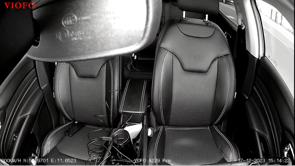 Viofo A229 Pro 3CH Aufnahme Innenkamera