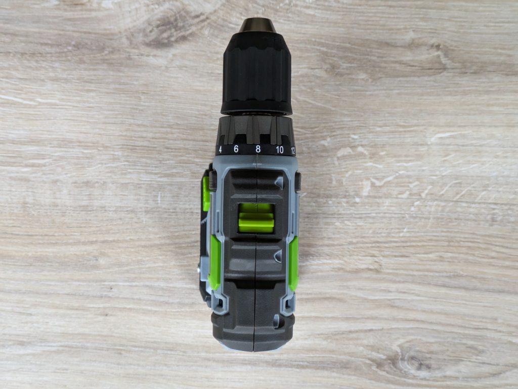 WORKPRO ‎W122039AU Akkuschrauber von oben
