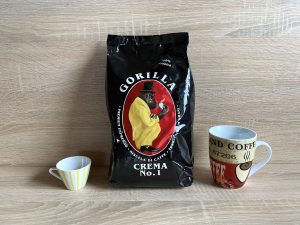 Gorilla Crema No1 Espressobohnen Verpackung