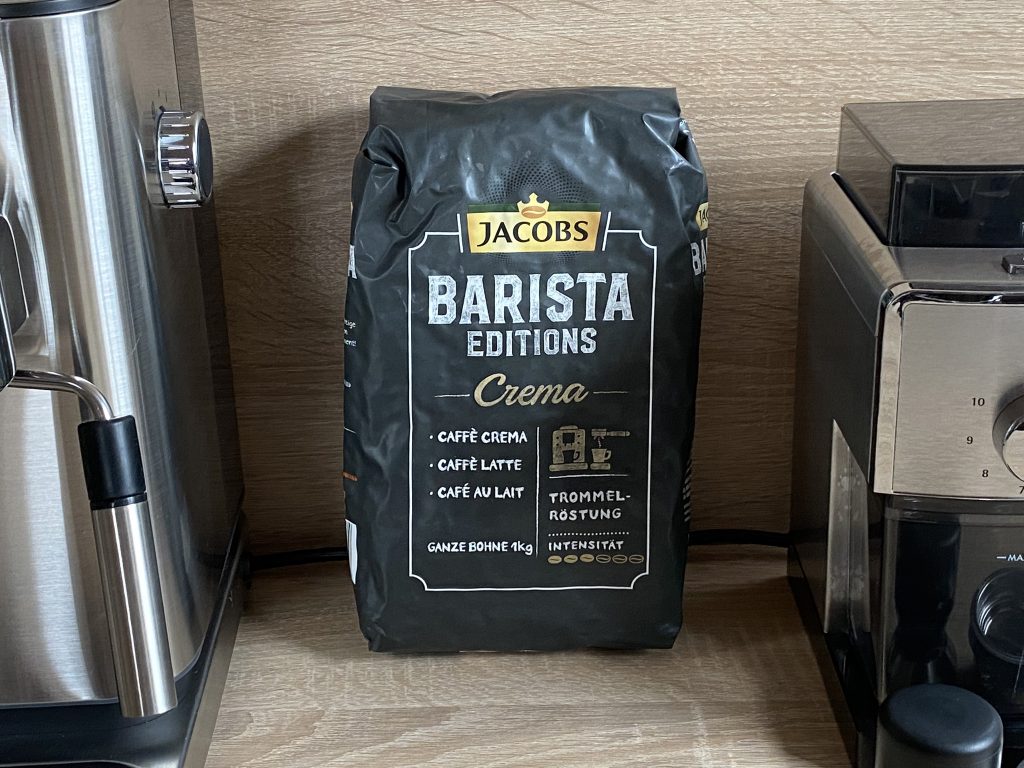 Jacobs Barista Editions Crema Kaffeebohnen Verpackung