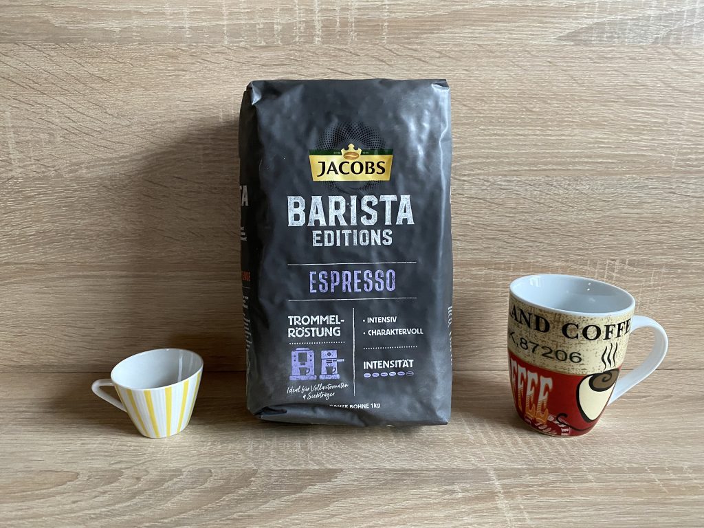 Jacobs Barista Editions Espressobohnen Verpackung