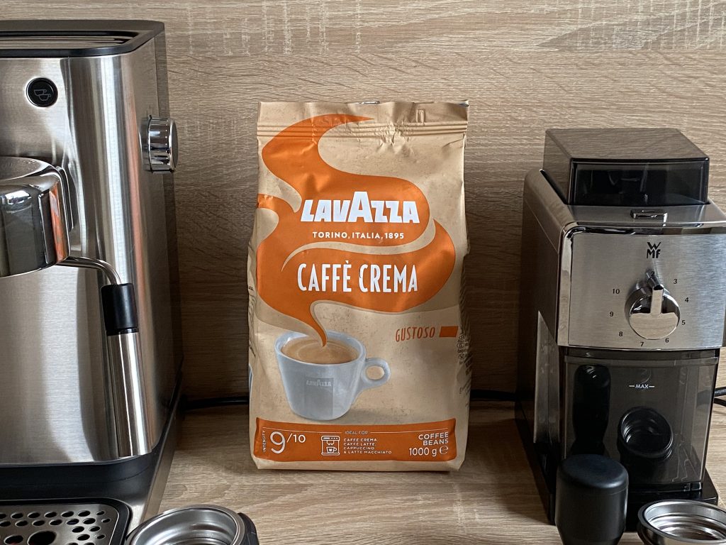 Lavazza Caffè Crema Gustoso Kaffeebohnen Verpackung