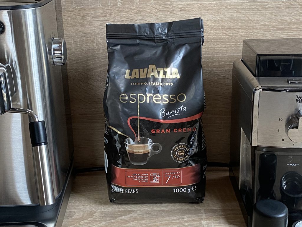 Lavazza Espresso Barista Gran Crema Kaffeebohnen Verpackung