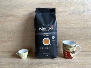 Schwiizer Schüümli Espressobohnen Verpackung