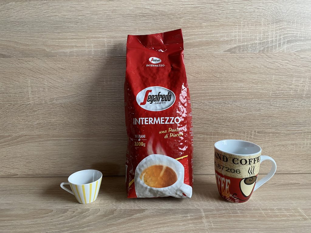 Segafredo ZANETTI Intermezzo Espressobohnen Verpackung