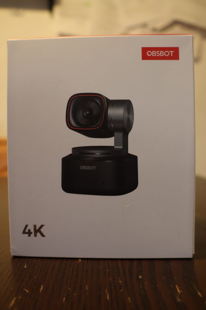 OBSBOT Tiny 2 Webcam Karton vorne