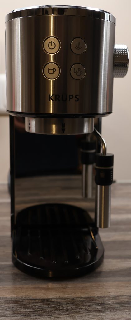 Krups Virtuoso Espresso Siebträgermaschine Front
