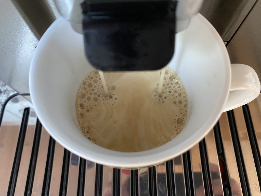 Lavazza Caffè Crema Gustoso Kaffeebohnen Zubereitung Kaffee Crema