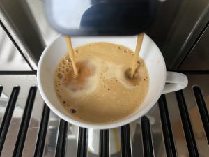 Delica Schümli Crema Kaffeebohnen Zubereitung Espresso