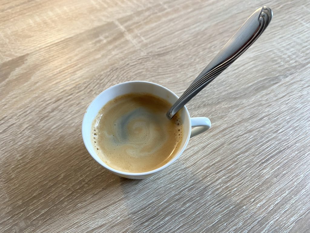 Gorilla Crema No1 Espressobohnen Löffeltest