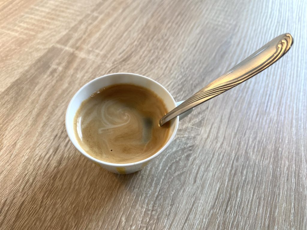 Melitta Barista Classic Espressobohnen Löffeltest
