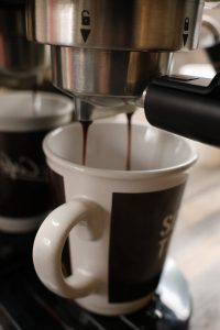 Krups Virtuoso Espresso Siebträgermaschine Kaffee Extraktion
