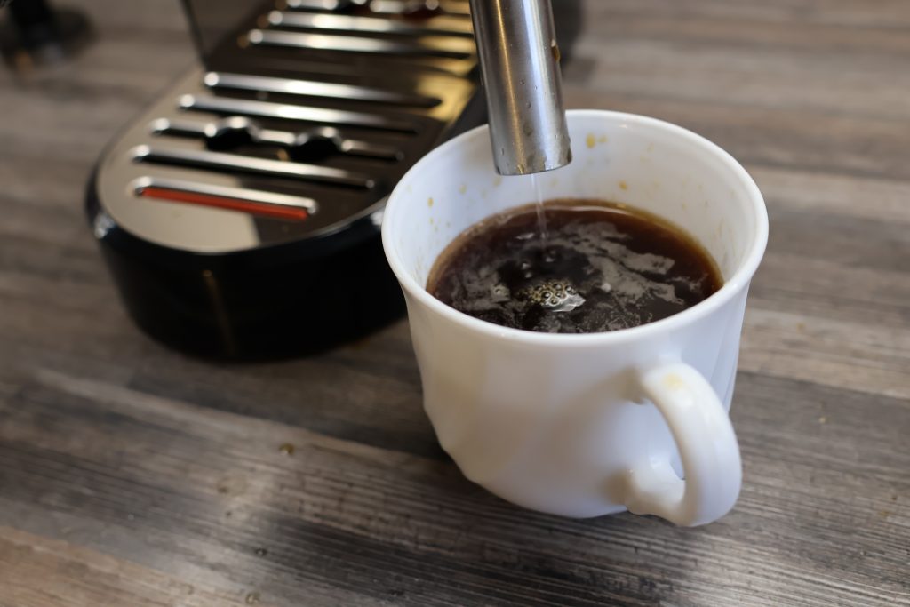 Krups Virtuoso Espresso Siebträgermaschine Heißwasser