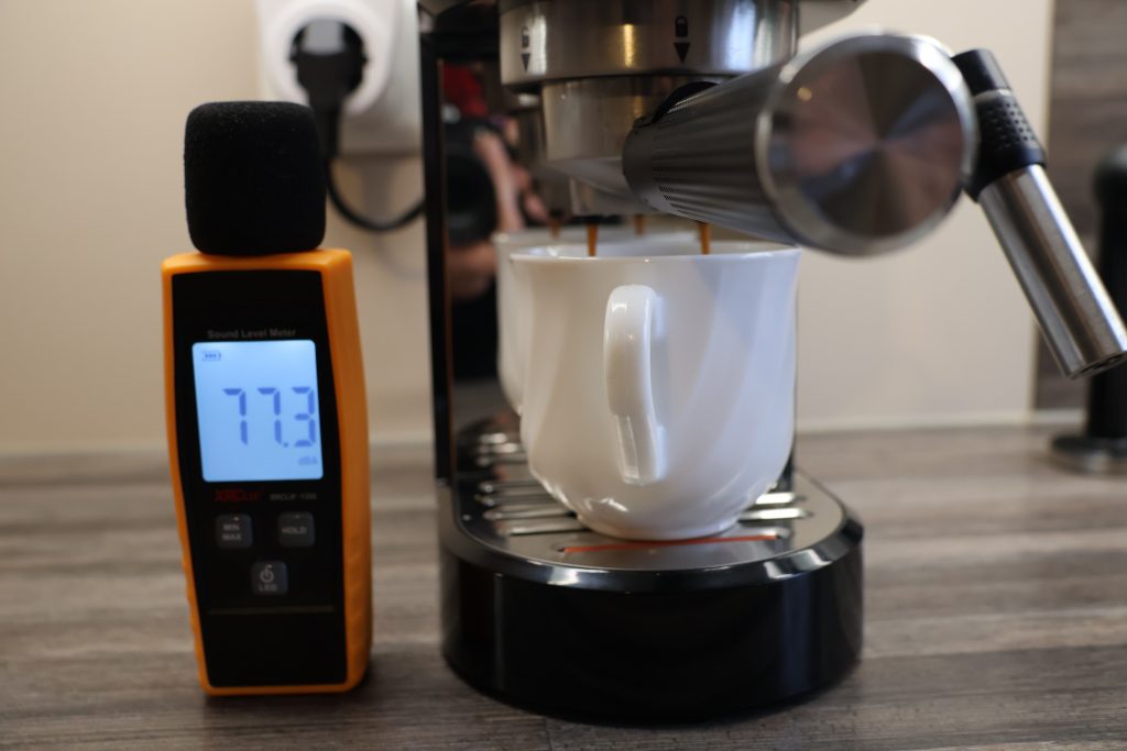 Krups Virtuoso Espresso Siebträgermaschine Lautstärke