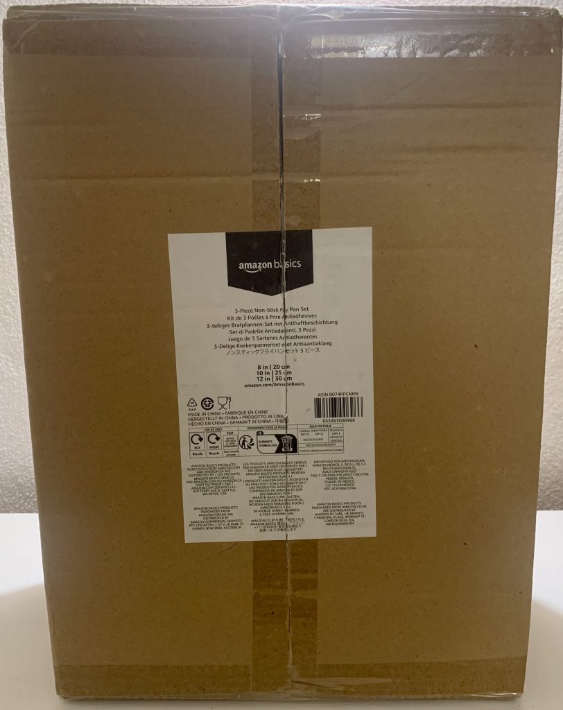 Amazon Basics Pfannen-Set im Karton