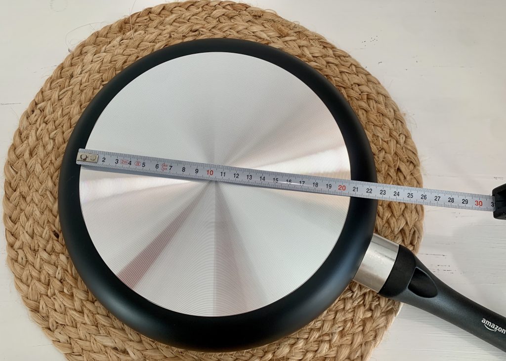 Amazon Basics Pfannenset Bodendurchmesser 25-Zentimeter-Pfanne