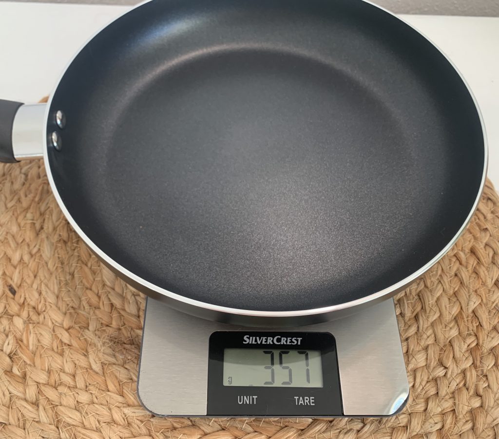 Amazon Basics Pfannenset Gewicht 25-Zentimeter-Pfanne