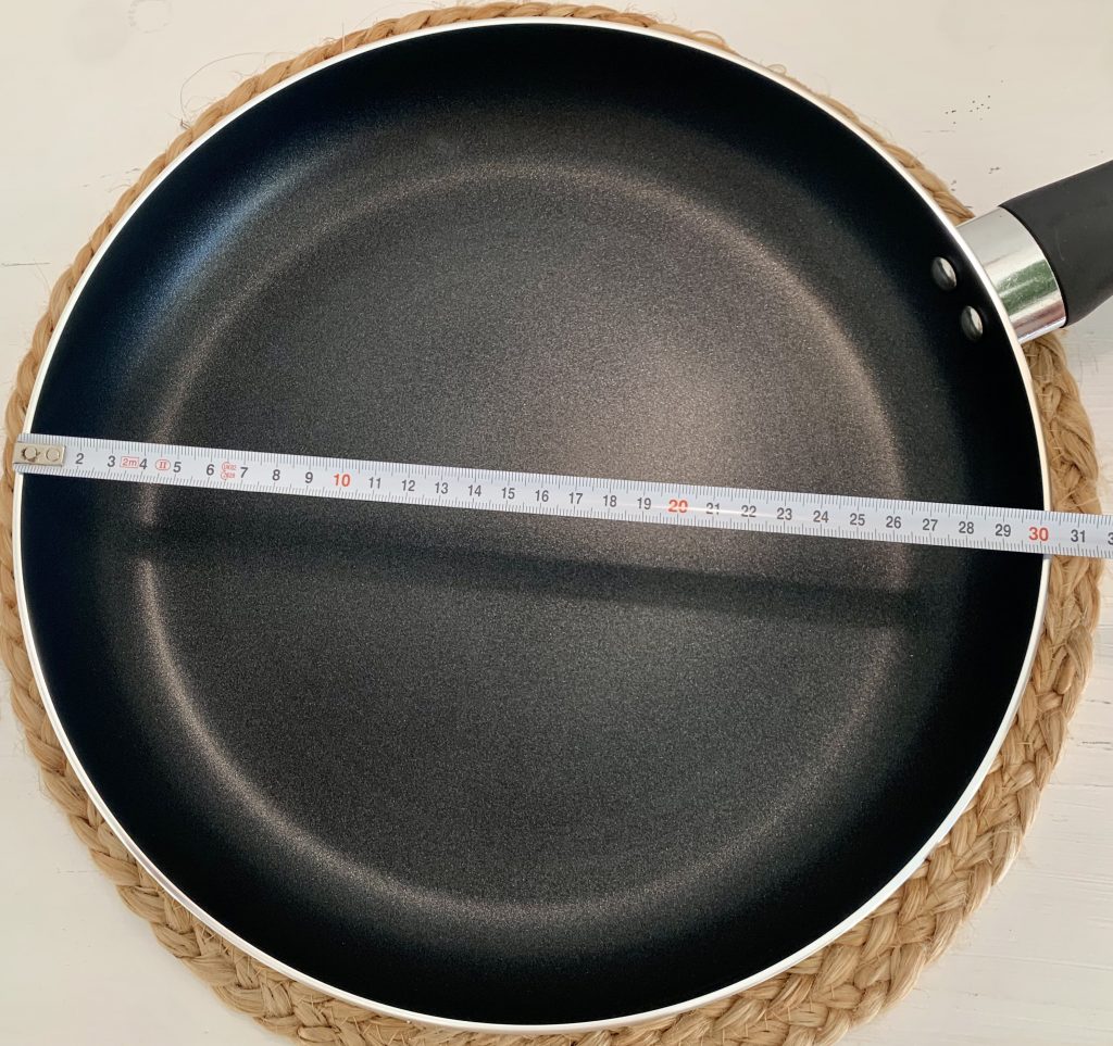 Amazon Basics Pfannenset Pfannendurchmesser 30-Zentimeter-Pfanne