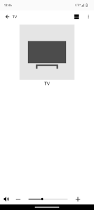 App der Sony HT A7000 Soundbar, Hauptansicht