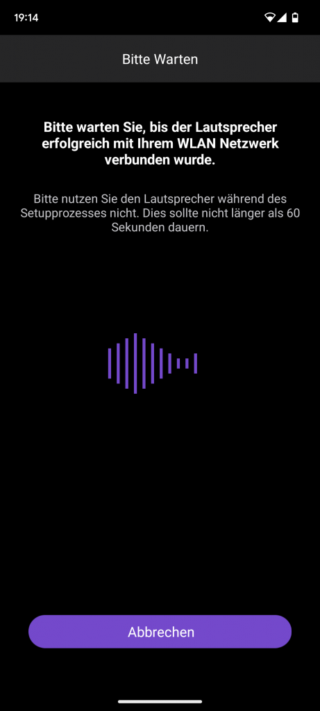 App der Yamaha True X Bar 50A Soundbar, Verbindung per WLAN