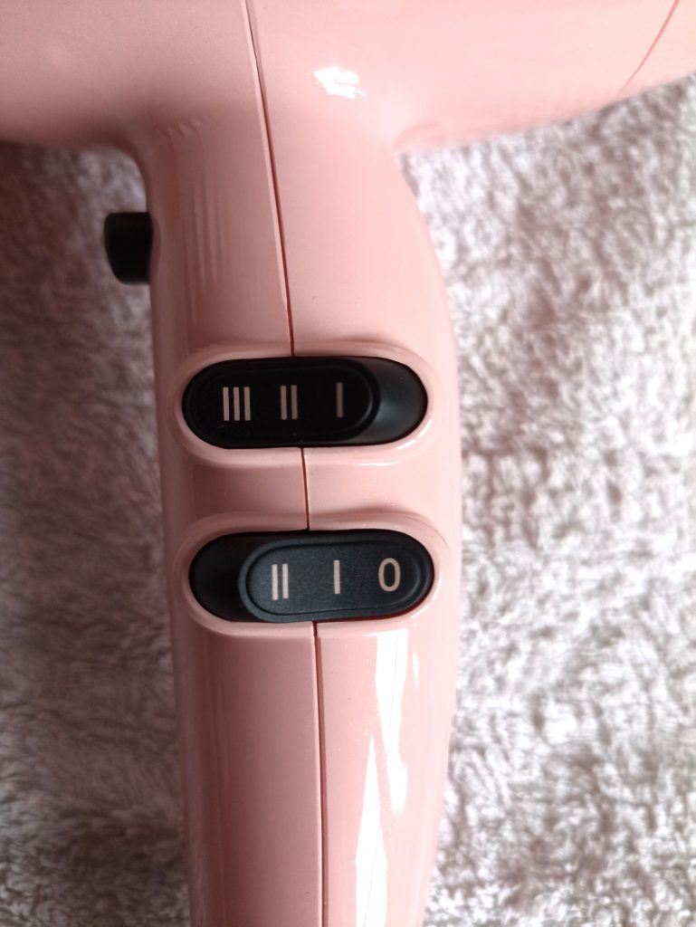 BaByliss 5337PRE Haartrockner, Bedientasten
