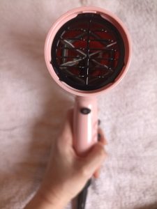 Babyliss 5337PRE Haartrockner, Blick ins Gebläse
