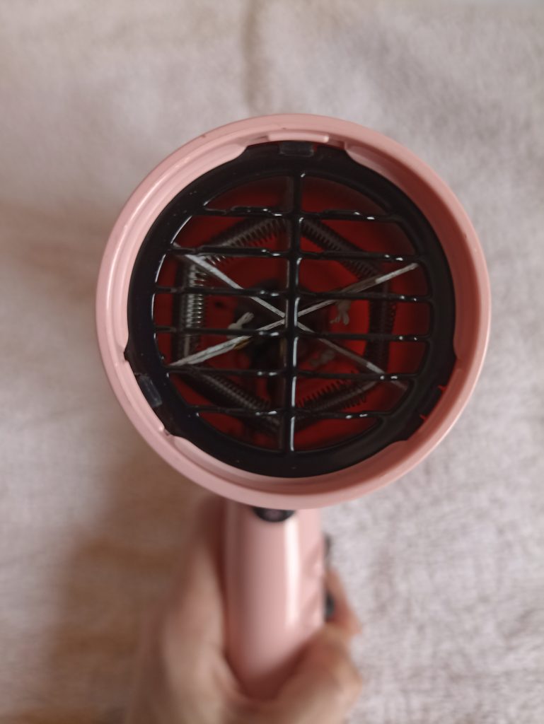 BaByliss 5337PRE Haartrockner, Nahaufnahme Gebläse
