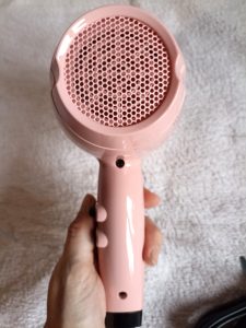 BaByliss 5337PRE Haartrockner, Rückansicht mit Luftfilter