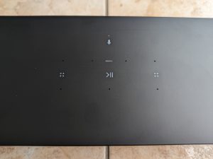 Bedienelement der Sonos Beam (Gen 2) Soundbar