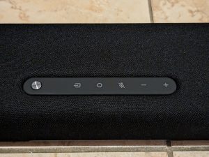 Bedienfeld der Yamaha True X Bar 50A Soundbar