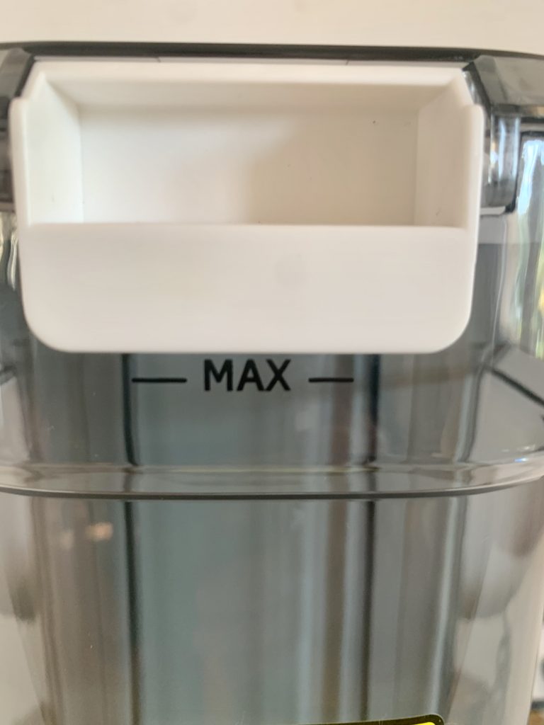Cecotec Cafelizzia 790 White Siebträgermaschine Wassertank Maximalmarkierung