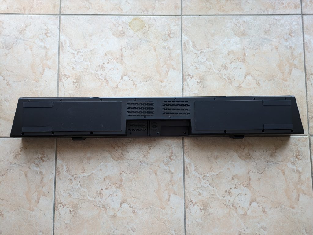 Creative SXFI CARRIER Soundbar von unten