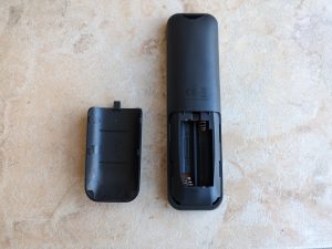 Fernbedienung der Creative Soundblaster Katana V2 Soundbar ohne Batterie